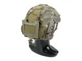 G AG style Helmet Cover with Battery case ( Multicam)