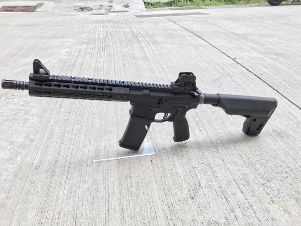 T KWA PTS Mega Arms MKM AR15 CQB GBBR