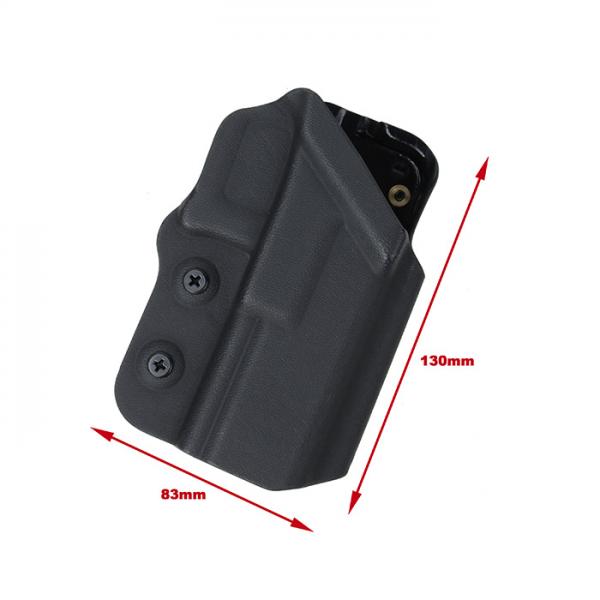 G TMC 0305 Kydex Holster G17 G18C G19 18 version ( BK )