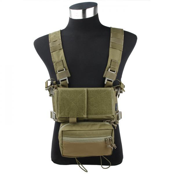 G TMC Modular Chest Rig ( Set A Khaki )