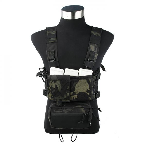 G TMC Modular Chest Rig ( Set A Multicam Black )