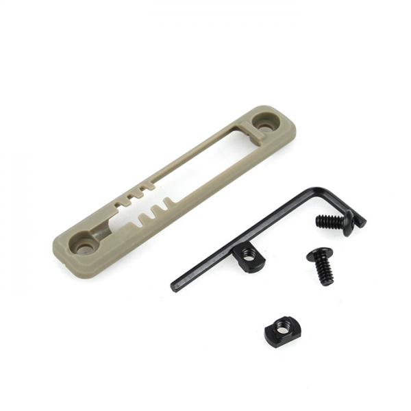 G TMC M-LOK Tape Switch Mounting Plate ( Khaki )