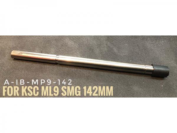 T A-PLUS 142 mm Inner Barrel & 50''Hop Up Rubber ( KWA/KSC MP9 GBB )