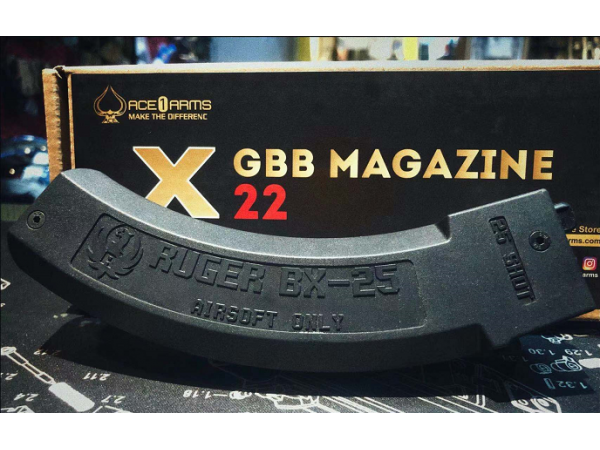 T ACE 1 ARMS BX-25 Style Magazine for KJ Works KC-02 GBB