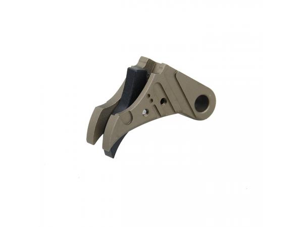 T 5KU GB-495-FDE Aluminum Trigger for Marui Glock ( FDE )