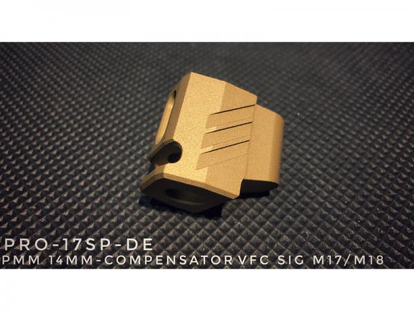 T PRO-ARMS PMM 14mm- Compensator VFC SIG M17/ M18 ( Tan )