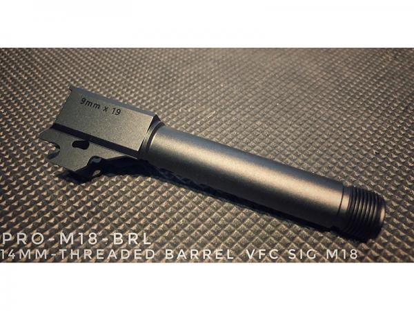 T Pro-Arms 14mm CCW Threaded Barrel for SIG VFC M18 GBB Pistol