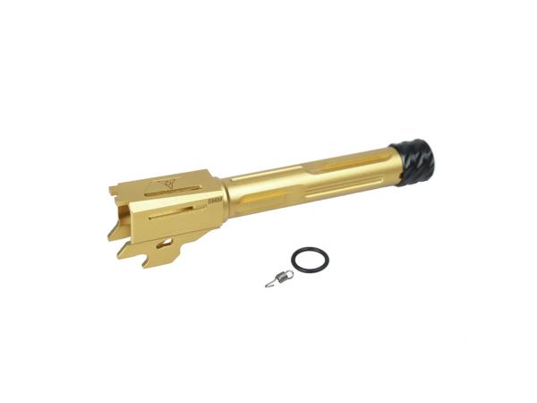 T RGW SIG SAUER M18 GBB KI THREADED BARREL - Golden