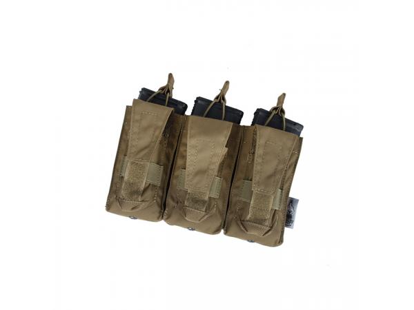 G The Black Ships Triple Kangaroo 5.56 Magazine Pouch ( CB )