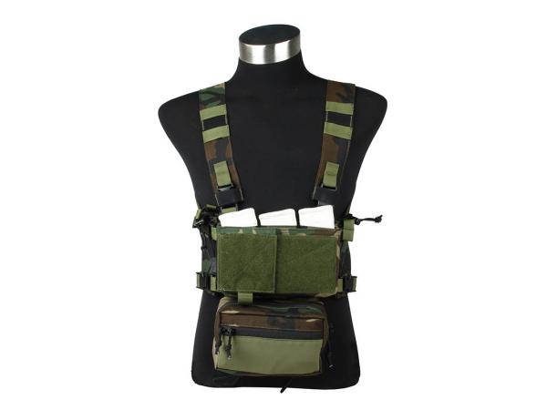G TMC Modular Chest Rig ( Woodland )