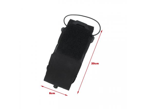 G TMC MED POUCH VERTICAL ( Black )