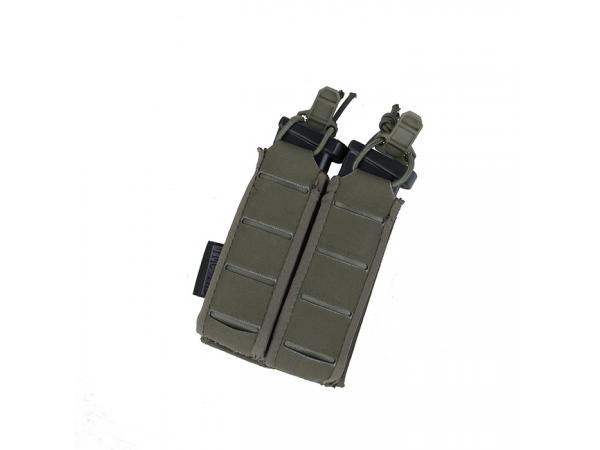 G TMC 9MM STACKABLE DOU PISTOL POUCH ( RG )