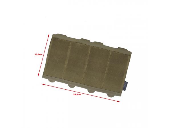 G TMC BFG style Triple SMG Mag Pouch( Khaki )