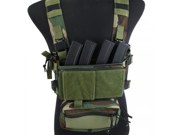 G TMC Kydex Insert for SS Chest Rig ( Black )