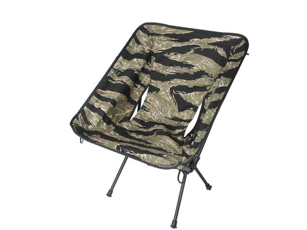 G Cork Gear FOLDING CAMPING CHAIR Model A ( Green Tigerstripe )