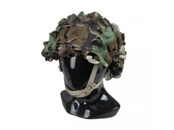G TMC Sniper Ghillie for Helmet or Rfile ( Woodland )