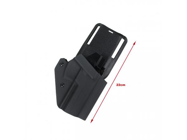 G W&T 20Ver Kydex Holster Set for GBB VP9 ( BK )