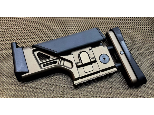 T VFC MK20 Aluminum STOCK For  VFC SCAR-H MK17 GBB