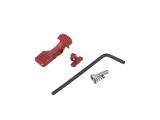 G 5KU CNC Aluminum Bolt Catch for AR / M4 AEG ( Red )