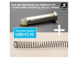 T SAMOON GHK M4 Enhanced Buffer + Piano-Wire Powerful Recoil Spring