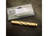 T TTI Airsoft TP22 CNC Fluted Outer Barrel （GD）