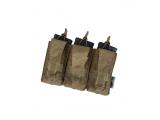 G The Black Ships Triple Kangaroo 5.56 Magazine Pouch ( CB )