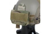 G TMC Mounted Helmet 4 CR123 Battery Pouch( Multicam )
